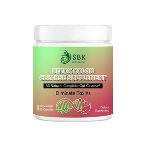 Capsules de détoxification du côlon de haute qualité, mélange naturel de détoxification, éliminent les toxines, capsules pour la détoxification du foie, soutien à la santé intestinale - Product Image 1