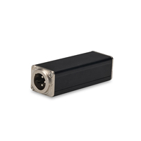 Isolateur audio passif XLR TSQ11 (1 entrée, 1 sortie) – Éliminateur de boucle de masse et de bruit de courant pour amplificateur et table de mixage