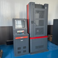 Máquina de Ensayo Universal Hidráulica de Seis Columnas y Doble Espacio ISO ASTM CE WE-100/300/600/1000KN para Pruebas de Tracción de Acero