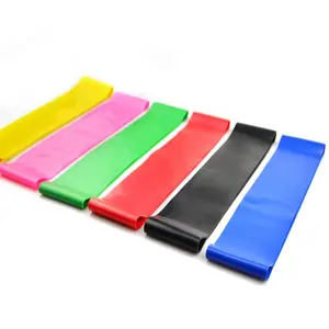 shandong rubber band for sport exercise latex rubber band for yoga