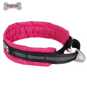 Nuevo estilo de nailon Martingale Collar de entrenamiento para perros luces reflectantes suave acolchado P cadena Slip Cinch Pet <span class=keywords><strong>Choke</strong></span> Collar cintas - Product Image 5