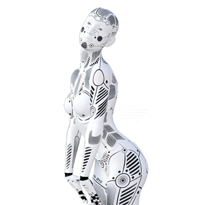 Modelo de robot de fundición al vacío, piezas pequeñas de resina SLA UV, impresión 3D de plástico SLA - Product Image 1