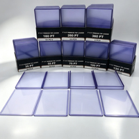 Protège-cartes Toploader Ultra Transparent 35pt Personnalisé 3x4 Pro pour Cartes de Sport et de Baseball