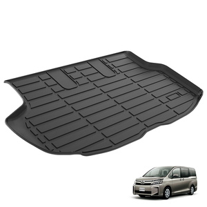 Alfombrilla para maletero de coche Deep Dish para <span class=keywords><strong>Toyota</strong></span> Voxy 80 2014-2021 Tpe alfombrillas para suelo de coche para todo tipo de clima almohadilla para maletero trasero revestimientos de carga - Product Image 2