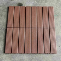Revêtement de sol extérieur en plastique antidérapant résistant à la pression pour garage, imperméable, facile à installer, dalles de terrasse en PP pour extérieur