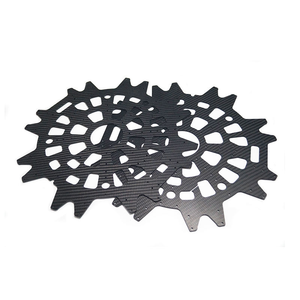 Taille de coupe CNC 3mm 5mm 8mm Feuille mince en fibre de carbone haute résistance - Product Image 1