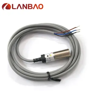 LANBAO M18 激光光电开关 NPN PR18-BC10DNO 激光传感器开关 DC 10毫米距离常开
