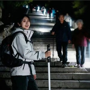 Professional Night Climbing Equipment Walking <strong>Sticks</strong> Ultra-light Lighting Convenient Hiking and Luminous Trekking Poles - Product Image 4