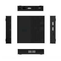 Decodificador Android 14 Versión Global Quad Core 4K 60fps 2GB 32GB WiFi de Doble Banda Reproductor Multimedia Multilingüe ODM