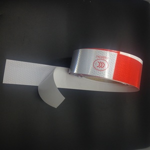 High Visibility PVC Honeycomb Reflective <strong>Safety</strong> <strong>Tape</strong> Waterproof and Durable Adhesive Warning Strips for Trailers &amp; Trucks - Product Image 6