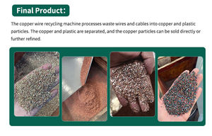 Mini máquina granuladora de cables completamente automática, equipo de pelado de cables eléctricos, acero inoxidable y aluminio, fabricado en China - Product Image 6