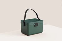 Mini Glacière Portable de Luxe 12L en Plastique Isolée Thermiquement, Étanche pour Pique-nique et Aliments