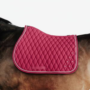 Selle de cheval personnalisée pour le saut d'obstacles, selle de dressage, tapis de selle en feutre de laine pour chevaux - Product Image 1