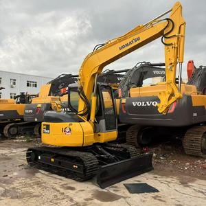 Mini-excavatrice sur chenilles Komatsu d'occasion, modèle PC78, 7,8 tonnes, modèle 2022, testée et inspectée (moteur, engrenages, roulements, pompe) - Product Image 3