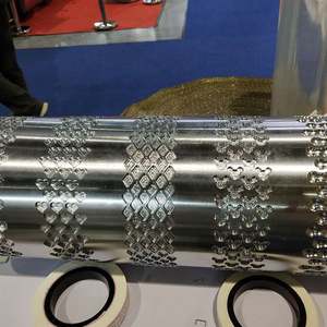 เครื่องผลิตม้วนฟิล์มกันกระแทกแบบอัตโนมัติเต็มรูปแบบ ระบบรางคู่ ความเร็วสูง พร้อมฟังก์ชั่นซีลร้อนและตัด สำหรับถุงพลาสติกและแผ่นฟิล์มกันกระแทก - Product Image 2