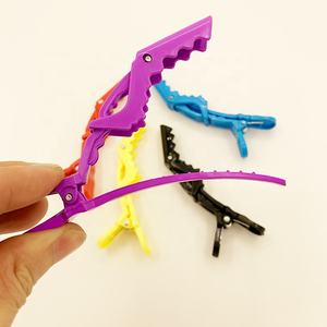 Jepit Rambut Buaya Besar untuk Salon Profesional, Penjepit Rambut Kuat Model Duckbill, Penjepit Rambut Alligator untuk Klub Salon - Product Image 3