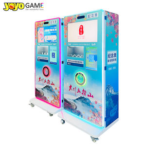 Machine à presser les pièces de monnaie personnalisable, distributeur de souvenirs publicitaires à double écran - Product Image 4