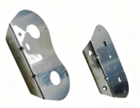Support de fixation chromé pour feux arrière latéraux de remorque en tôle d'acier OEM, fabriqué en usine
