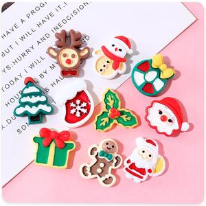 Christmas Resin <b>Charms</b> Cartoon Animal Shape Hand Painted Artistic Craft Decor For Diy Jewelry Making - Product Image 2