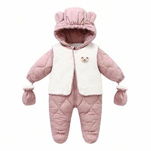 Chaqueta de Invierno para Niños, Chaqueta Ultraligera de Plumón para Bebés, Chaqueta con Capucha para Niños, Ropa de Abrigo para Niños, Traje de Nieve para Niños - Product Image 6