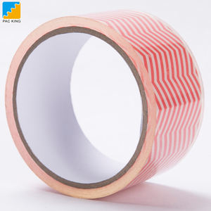 Caja transparente personalizada cinta de envío embalaje frágil logo cinta autoadhesiva BOPP cinta adhesiva Jumbo roll - Product Image 2