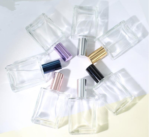 Flacon de parfum en verre transparent givré de luxe, rechargeable, 3 ml, 5 ml, 10 ml, 15 ml, 20 ml, 30 ml, flacon pulvérisateur de parfum - Product Image 1