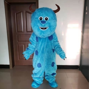2026 disfraz de mascota azul Sully de alta calidad, disfraz de Mascota de monstruo de animales de dibujos animados divertidos para fiesta - Product Image 1