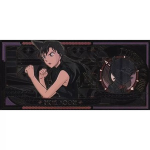 Marcapáginas con Grabado de Doble Cara, Diseño de Detective Conan, Edición Conmemorativa en Negro y Dorado, Tema de Ángel Navideño - Product Image 5