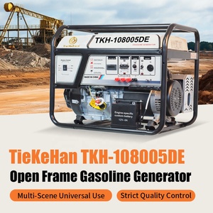 TieKeHan 7kW 8000W Petrol Engine <b>Generator</b> Open-frame Gasoline <b>Generators</b> for Home Use, Single-Phase 230V - Product Image 5