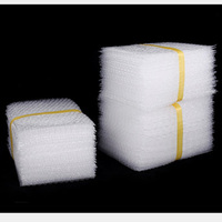 Pochette adhésive transparente à bulles, personnalisable, antichoc pour l'expédition, le déménagement et le stockage de petits articles