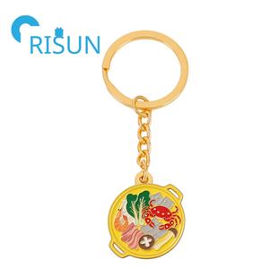 พวงกุญแจหม้อซุปโลหะเคลือบแม่เหล็กสุด<span class=keywords><strong>อร่อย</strong></span>สั่งทำได้ - Product Image 6