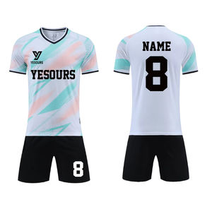 Setelan sepak bola anak dewasa, baju sepak bola lengan pendek, seragam sepak bola dan laki-laki dan perempuan - Product Image 6