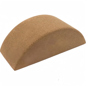 Bloque de Corcho en Forma de Media Luna CZFIT, Bloque de Yoga Antideslizante para Ejercicio/Gimnasio, Ladrillo de Yoga de Alta Densidad para Ejercicios de Swing - Product Image 1