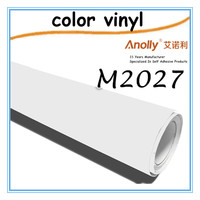 Vinyl Glossy Perekat Sendiri untuk Pembuatan Stiker, Vinyl untuk Mesin Potong, Pilihan Warna-Warni dengan Ketahanan UV & Air