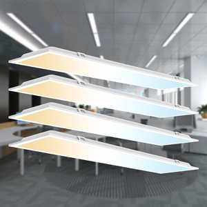 Plafonniers LED encastrés intérieurs, surface plate, DLC UL ETL, carrés, 5CCT réglables, SMD2835, 600x600, 1200x600, 2x2, 2x4, 1x4 - Product Image 1