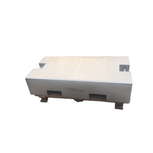 Pesas de prueba de hierro cincado de acero inoxidable Veidt Weighing M1 1000kg, piezas de masa ligera para básculas de suelo, pesas planas M2 200kg de acero cincado - Product Image 1