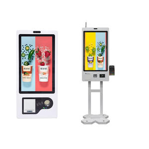 21.5 "Self-service sistema di chiamata chiosco metodo di pagamento carta di credito Scanner ristorante Self ording chiosco - Product Image 3