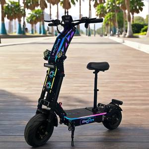 Scooter électrique 72V G14 40-100AH Moteur double Puissant 13 pouces 14 pouces 80-300KM Longue portée Réglage de l'application Rapide Escooter pour adultes - Product Image 1