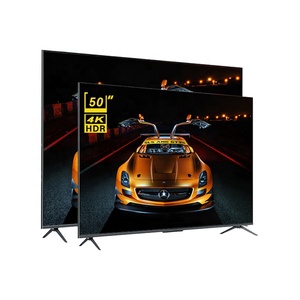 โรงงาน OEM ทีวีสมาร์ทไร้ขอบขนาด 50 นิ้ว UHD 4K LED ทีวีจอแบน 50 นิ้ว ระบบแอนดรอยด์ สำหรับบ้านและโรงแรม - Product Image 2
