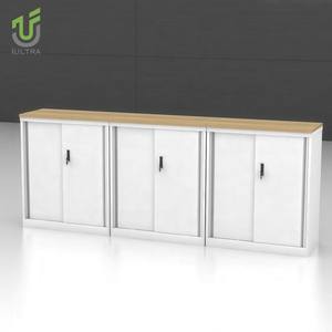 Armoire de bureau en acier sécurisée moderne IULTRA verrouillant les portes coulissantes stockage en métal haut pour les documents importants mobiles pour l'école - Product Image 6