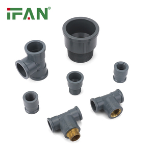 Ifan tiêu chuẩn cao DIN nhựa <span class=keywords><strong>uPVC</strong></span> phụ kiện TEE ổ cắm khuỷu tay 20mm-<span class=keywords><strong>110mm</strong></span> PVC ống và phụ kiện cho hệ thống ống nước - Product Image 4