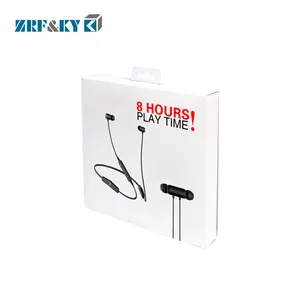 Custom Printed Cardboard Paper Wireless Cable Bluetooth Headset/Headphone/Earphone Packaging Boxes