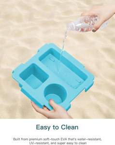 Cup Holder Compatible with X Large Bogg Bags EVA <b>Tray</b> Accessory with Cup Holder <b>Sand</b> Waterproof Organizer for Stanley 40oz - Product Image 5