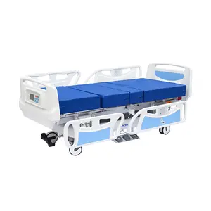 YA-D7-1电动ICU病床电动重症监护医院减肥病床用于医院房间全长x光半透明