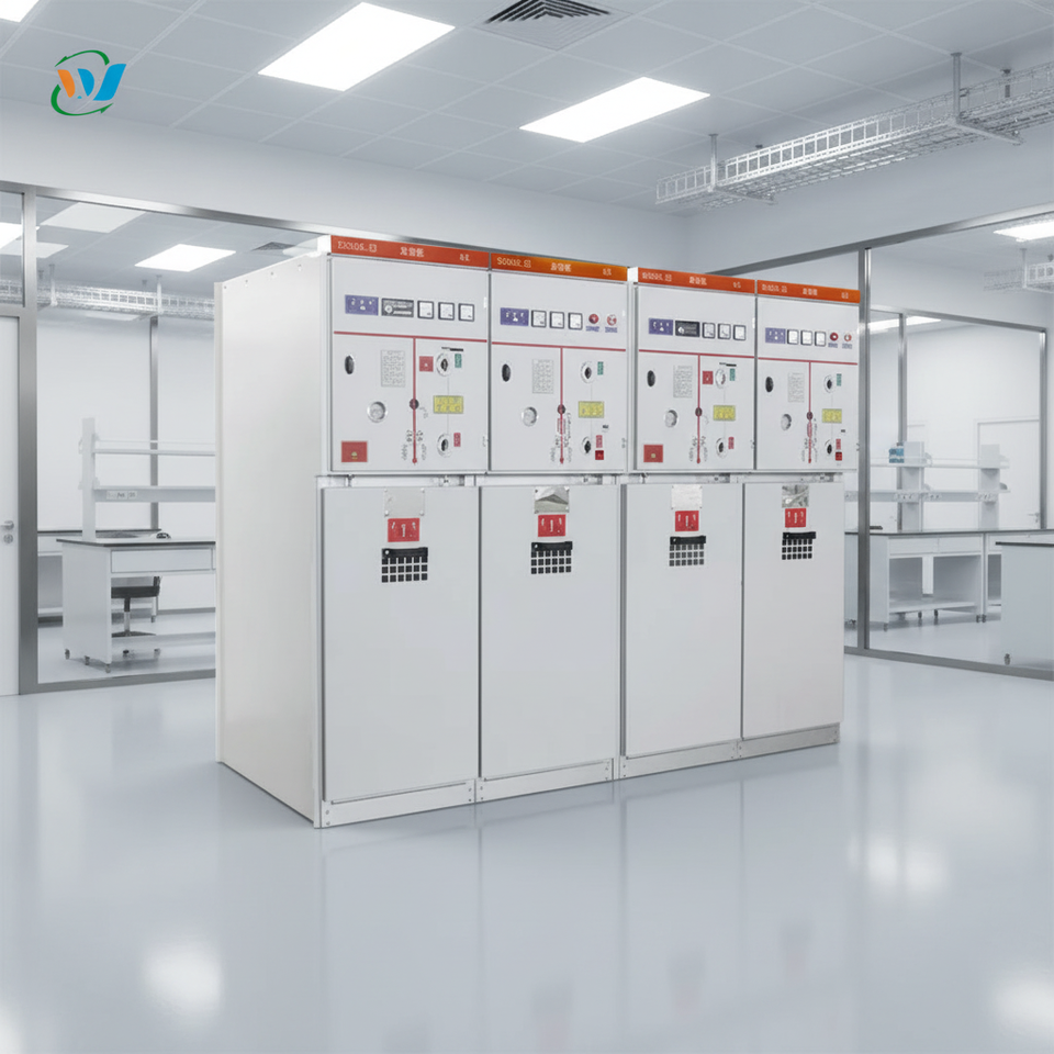 SF6 Gas Insulated Switchgear GIS Indoor RMU 12KV 50Hz IP3X Industrial ...