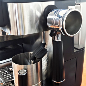 Soporte de pared para cafetera Coffee Porter, 51 mm, negro, almacenamiento universal de plástico para mango de máquina de café Ninja - Product Image 1