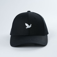 Hoge kwaliteit Oxford fruitpatroon zwart borduurwerk ontwerp print binnenband verstelbare baseballcap met aangepast logo