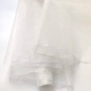 Tela <span class=keywords><strong>Gazar</strong></span> de seda 100%, satén de Organza de seda pura, 14mm, tela de seda satinada de Organza de morera para boda - Product Image 4