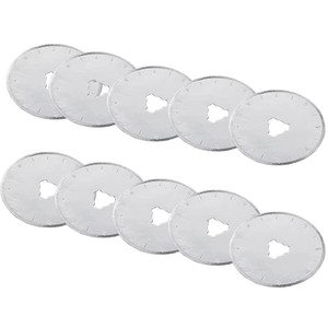Lame rotanti <span class=keywords><strong>da</strong></span> taglio rotanti <span class=keywords><strong>da</strong></span> 45mm utensili in tessuto Patchwork in pelle lama di ricarica per cucire trapuntatura - Product Image 5