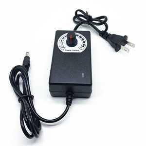 อะแดปเตอร์ปรับกำลังไฟได้ 3-12V 2A พร้อมระบบควบคุมความสว่างสำหรับพัดลม LED ปั๊มน้ำ ตัวควบคุมความเร็วพัดลม - Product Image 5